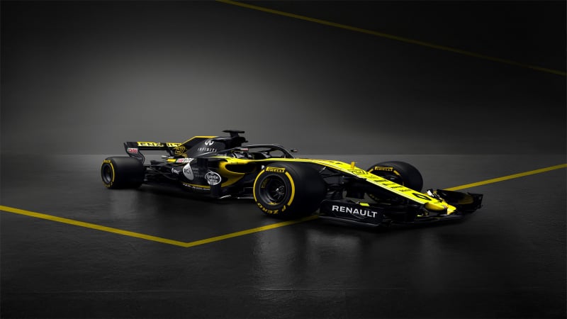 Renault makes new F1 car viewable as spinning hologram